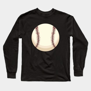 Baseball Ball Long Sleeve T-Shirt